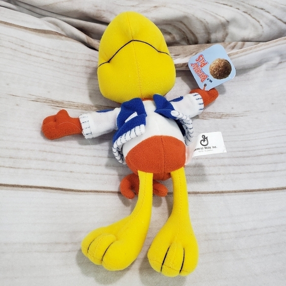 General Mills Breakfast Pals Sonny Cuckoo Bird Plush Stuffed Toy 9 Inch 1998 - Picture 4 of 8